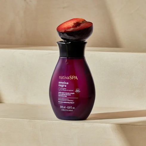 O Boticário Nativa Spa Black Plum (Ameixa) Moisturizer Body Oil 200ml